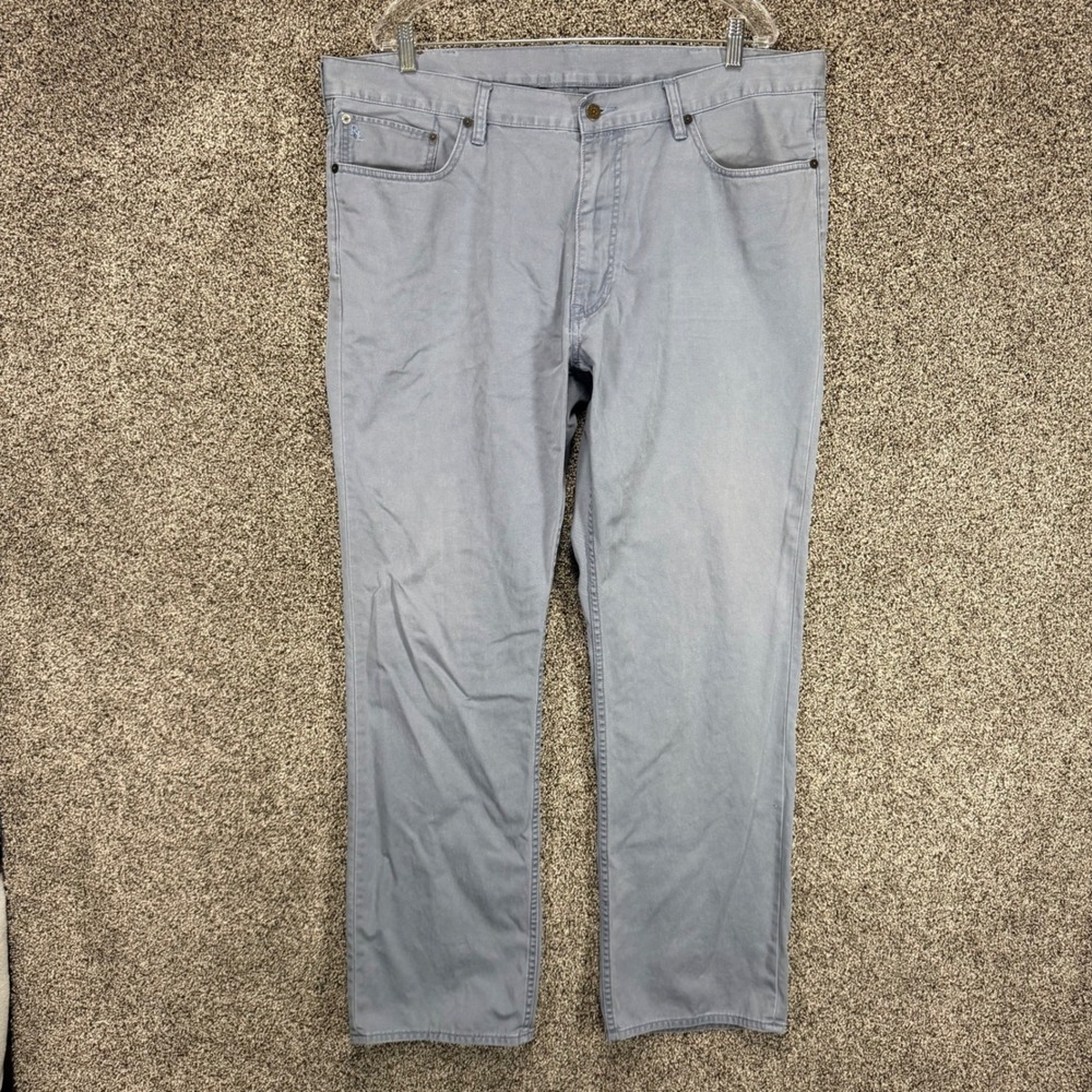 Vintage Polo Ralph Lauren 650 Straight Pants Mens 40x32 Blue 5-Pocket Cotton